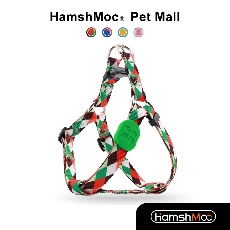 HamshMoc Dây Dắt Thú Cưng Đi Dạo Bằng Nylon Tùy Chỉnh Thoải Mái Thời Trang 2