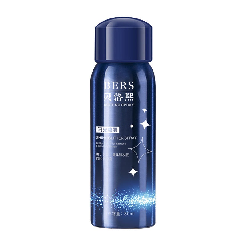 Xịt nhũ kim tuyến body mist Bers, xịt thơm lấp lánh, bắt sáng hương nước hoa, xịt body tạo ấn tượng quyến rũ