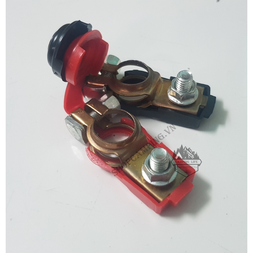 Đầu kẹp acquy, kẹp cá sấu kẹp bình ắc quy 80mm 50A