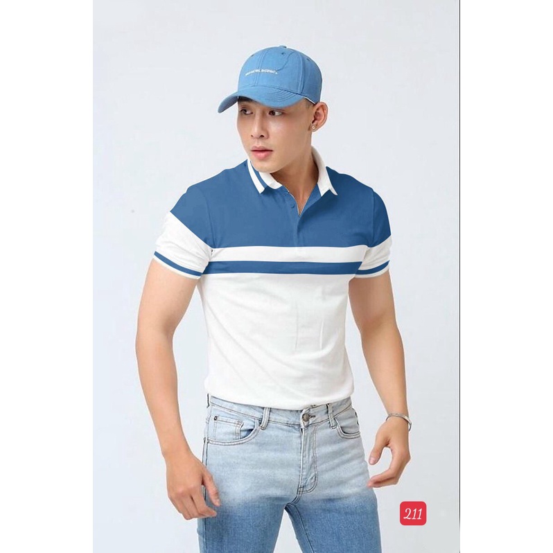 = 8 mẫu Áo Thun NAM Nữ Ngắn Tay Có Cổ Họa Tiết THÊU Cao Cấp Sành Điệu Bao Đẹp Chất Lượng Thun Dày Mịn ko xù lông.