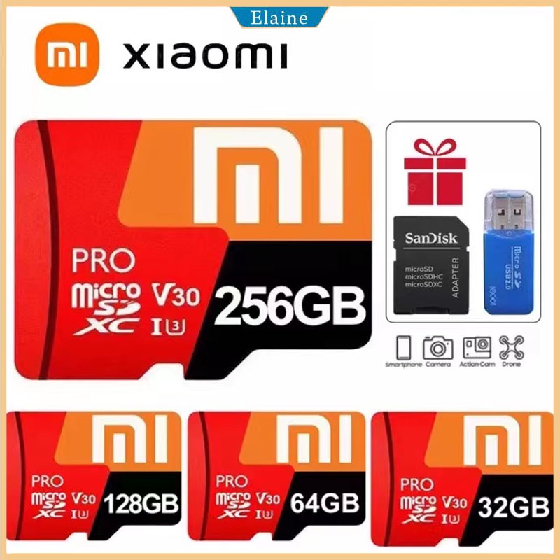 Thẻ Nhớ XIAOMI SD TF Micro 64 GB 1TB 128GB 512GB 256GB 1024GB Dành Cho Điện Thoại