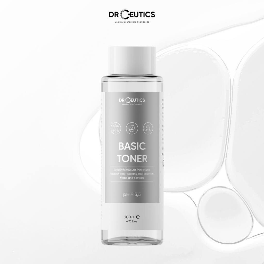 Drceutics Basic Toner Cấp Ẩm Cho Da Dầu 200ml - Thi Vũ