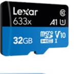 Thẻ nhớ Micro SDXC Lexar Cao cấp 128Gb 64Gb 32Gb Chính hãng Mai Hoàng Phân Phối, Bảo Hành 3 Năm, 1 Đổi 1
