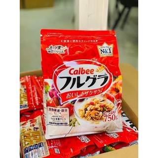 [Date 2023]  Ngũ cốc Calbee Nhật Bản 800g