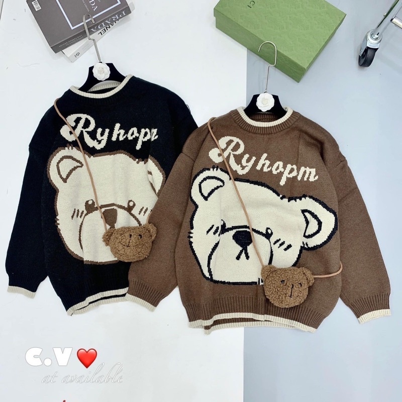 🛍 ÁO LEN GẤU BIGSIZE  - BIGSIZE RIN HEO