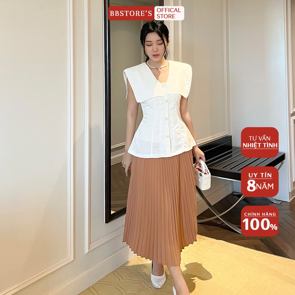 BBSTORE'S Áo Kiểu Cổ Áo Thủy Thủ Đi Tiệc Cực Xinh -A1344