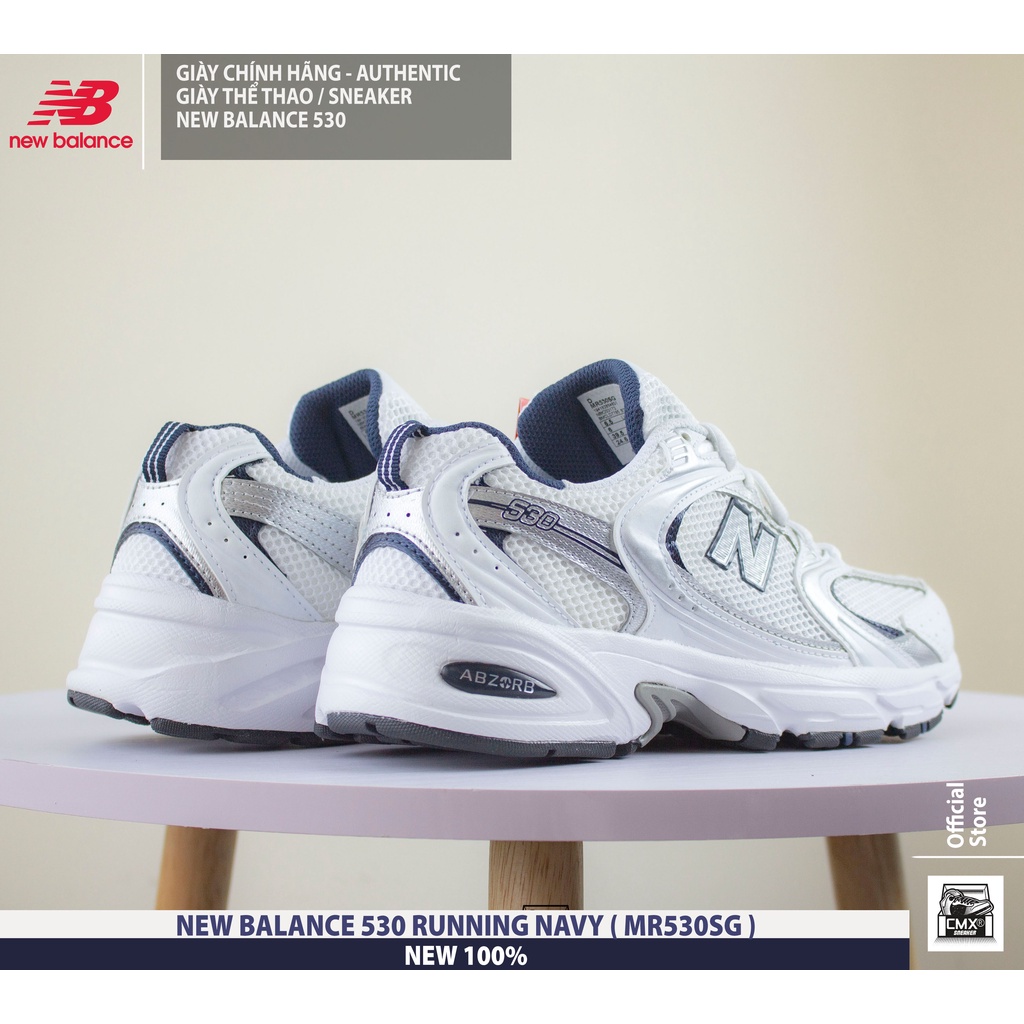😘  Giày New Balance 530 Retro Running Navy  - HÀNG CHÍNH HÃNG 100%