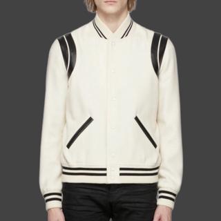 Áo Khoác Bomber Teddy Nam Phối Viền Da Chất Liệu Dạ Thời Trang Nam hot