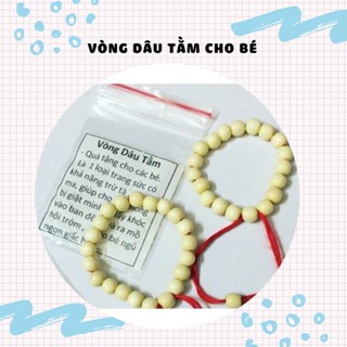 Sỉ 100 vòng dâu tằm trơn kèm túi giấy