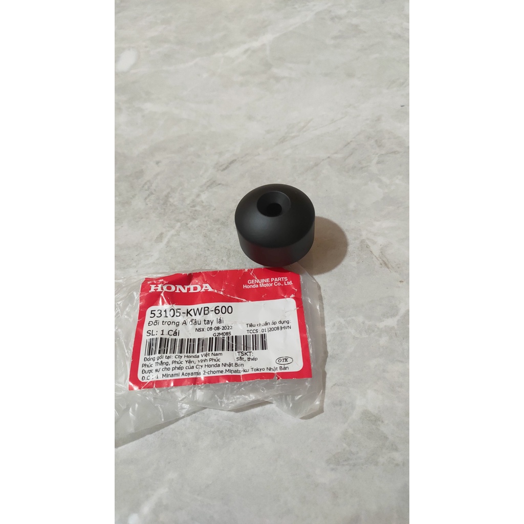 Gù tay nắm - đối tọng A đầu tay lái HONDA WAVE S110. (53105KWB600)