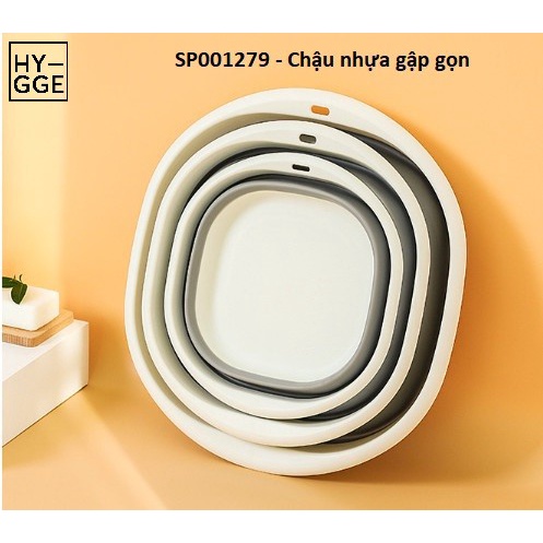 Chậu nhựa gấp gọn hygge, chậu nhựa tpp cao cấp - ảnh sản phẩm 6