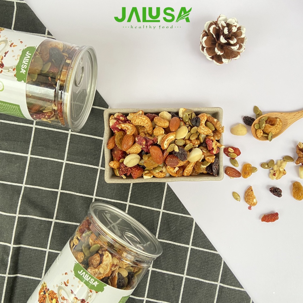 Granola siêu hạt nướng mật ong thơm ngon (có macca)