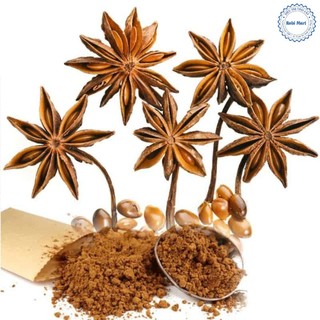 Hoa hồi Lạng Sơn - hàng loại 1 trang trí, pha nước, gia vị nấu ăn 100g, 200g