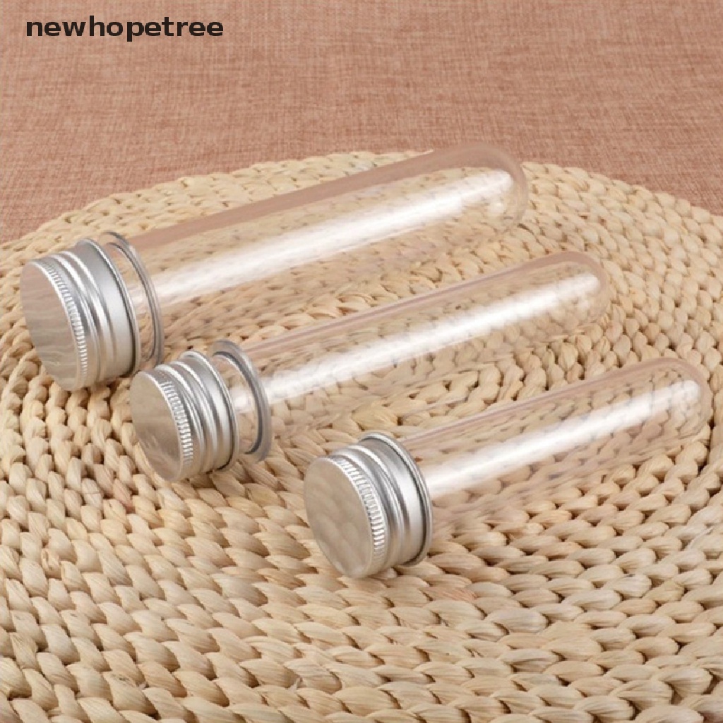 Bộ 10 Lọ Nhựa Trong Suốt 30ml Đựng Kẹo Có Nắp Vặn Tiện Dụng