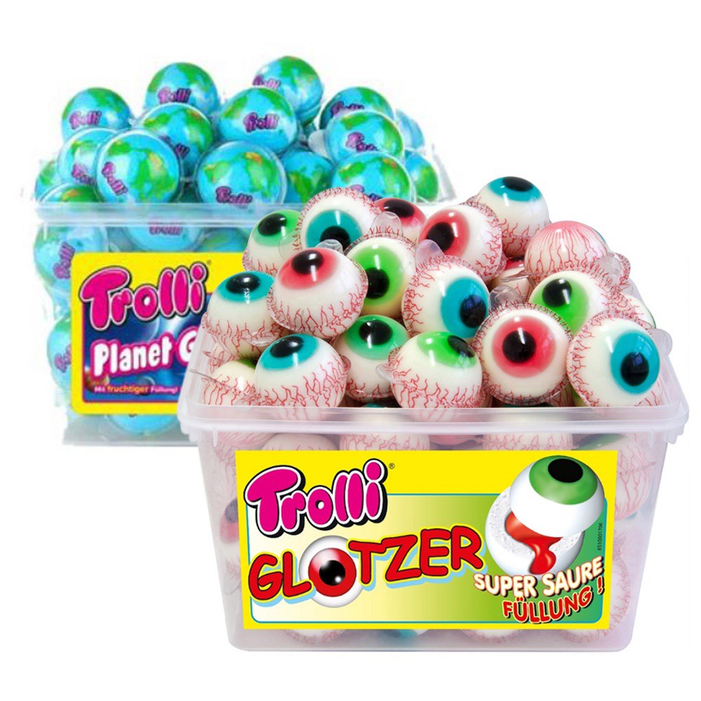 Kẹo dẻo Trolli hình con mắt Trolli Đức