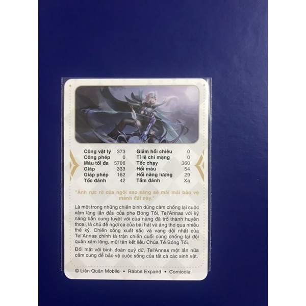 Card Arena Of Valor collection