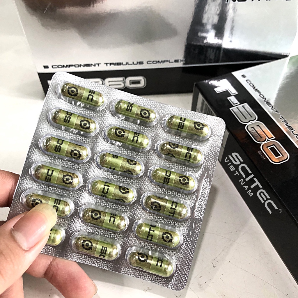 Scitec T 360 + Quà tặng 0 đồng | Tăng Hormone Nam Testosterone  Chính Hãng The Shape