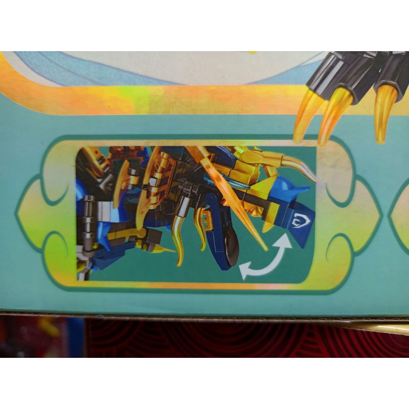 Xếp hình lắp ghép lê gô NINJA Rồng 68212