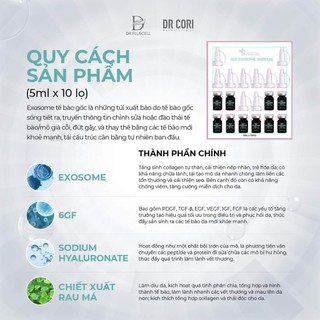[Chính hãng] Tế bào gốc 6GF EXOSOME Dr Pluscell (lọ lẻ 8ml)