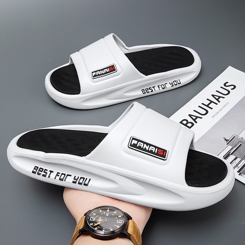 Dép Quai Ngang Nam Nữ  Unisex  Phong Cách Hàn Quốc Đế Siêu Êm mẫu Mới Nhất hiện nay