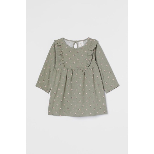 Váy cánh tiên bé gái dài tay HM Auth săn sale