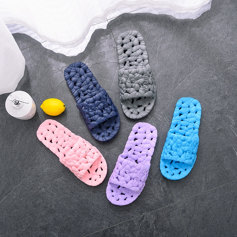 Dép Đi Trong Nhà Đế Dày Chống Trượt Thời Trang Mùa Hè Cho Nam Và Nữ