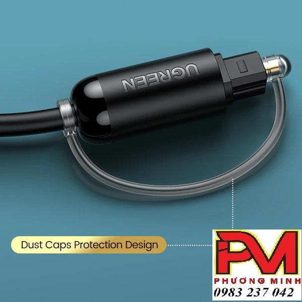 Dây audio quang optical dài 1.5m cao cấp UGREEN 70891 - Hàng chính hãng bảo hành 18 tháng