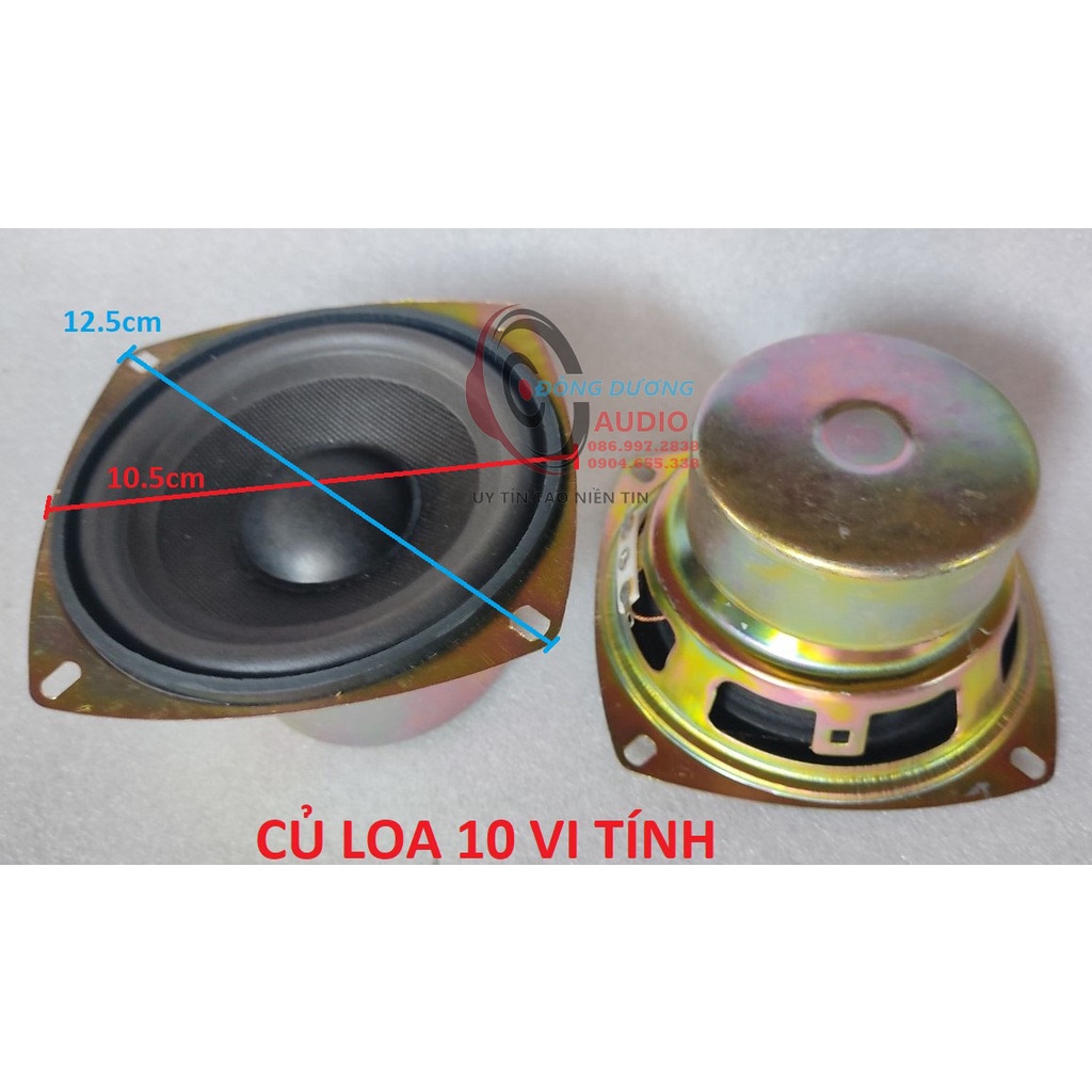 LOA BASS 10 VI TÍNH - LOA BASS VI TÍNH - GIÁ MỘT LOA
