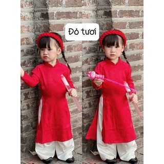 Áo dài cách Tân bé gái và mẹ