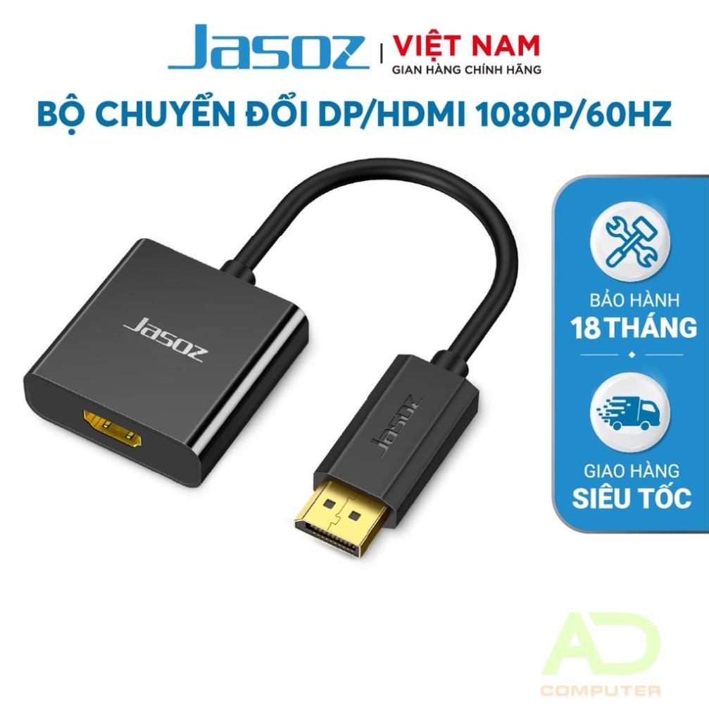 Bộ chuyển đổi DP/HDMI 1080P/60Hz JASOZ G103 - Hàng chính hãng - Bảo hành 18 tháng.