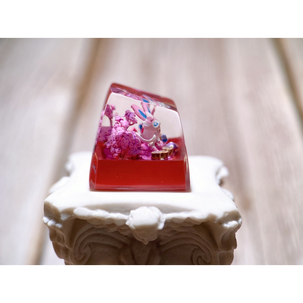 Sylveon Keycap resin pokemon - nút bàn phím cơ - artisan
