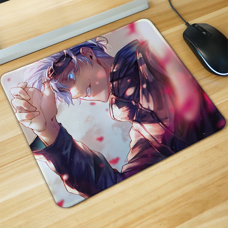Tấm Lót Chuột Máy Tính Chống Trượt Chống Thấm Nước In Hình Anime Jujutsu Kaisen