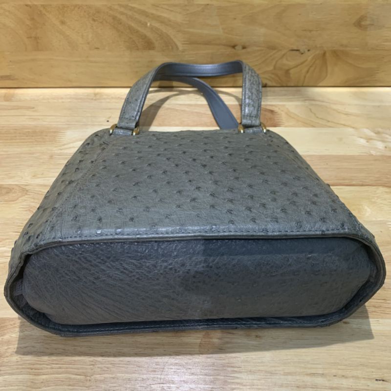 Túi xách da điểu dáng sang da thật secondhand  06221122