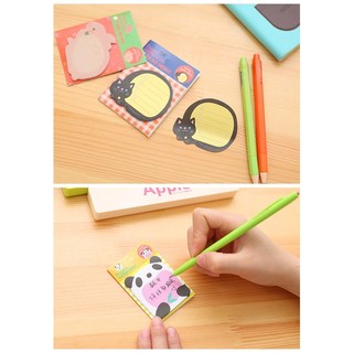 Giấy note hình động vật hoạt hình dễ thương