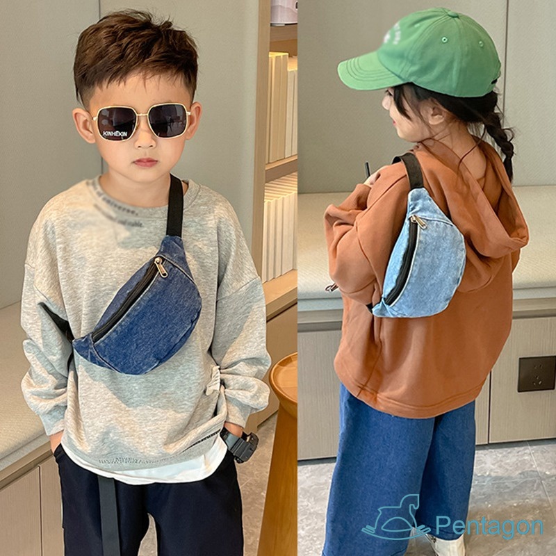 Túi Đeo Chéo Màu Sắc Thời Trang Hàn Quốc Cho Bé