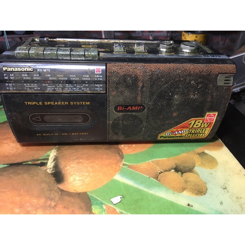 Đài radio cassette panasonic