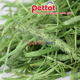 1Kg Cỏ Timothy khô thức ăn cho thỏ, Guinea Pig  Bọ ú, Chuột Lang Chinchilla trên 6 tháng tuổi - Pettot