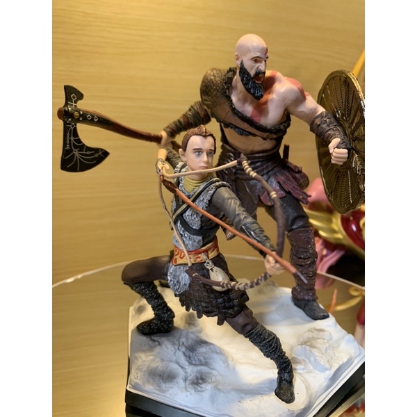 Mô Hình Game God of War Kratos Atreus Hàng St1 Chất Lượng Cao