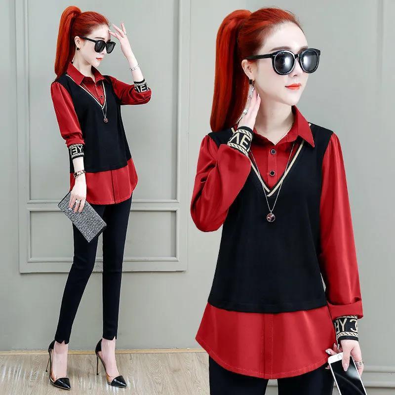 Áo Sơ Mi Dài Tay plus size Cho Nữ