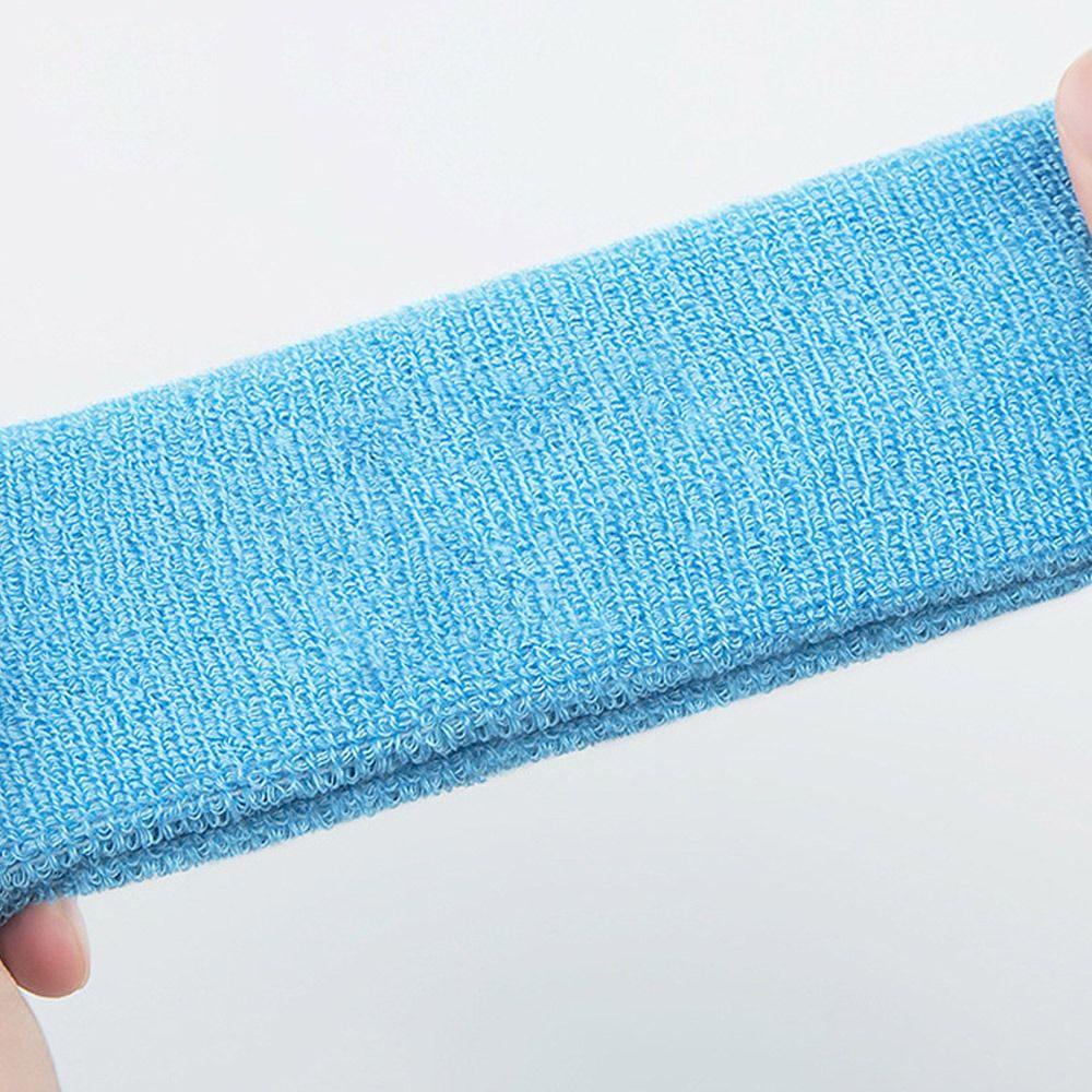 Khăn Quấn Tóc Co Giãn Thấm Hút Mồ Hôi Bằng Cotton Dành Cho Nam Nữ Tập Gym Yoga