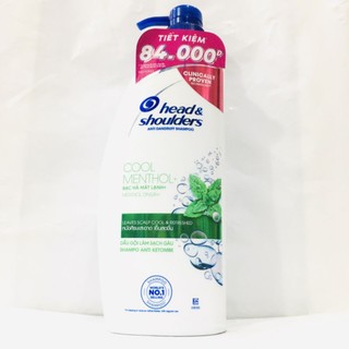 Dầu gội Head & Shoulders Sạch gàu Bạc hà mát lạnh 850ml
