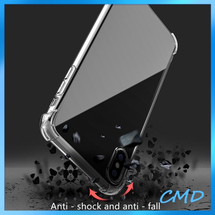 Ốp Điện Thoại Mềm Trong Suốt Chống Sốc Cho iPhone 6s 6 7 8 Plus XS max XR X 11 12 13 pro   promax-001