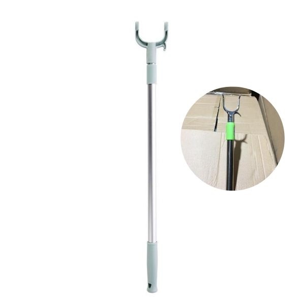 CÂY PHƠI QUẦN ÁO BẰNG INOX KÉO DÀI 1.5 MÉT - SÀO PHƠI LẤY ĐỒ TRÊN CAO THIẾT KẾ NHỎ GỌN DỄ DÀNG CẤT GỌN MỌI NƠI