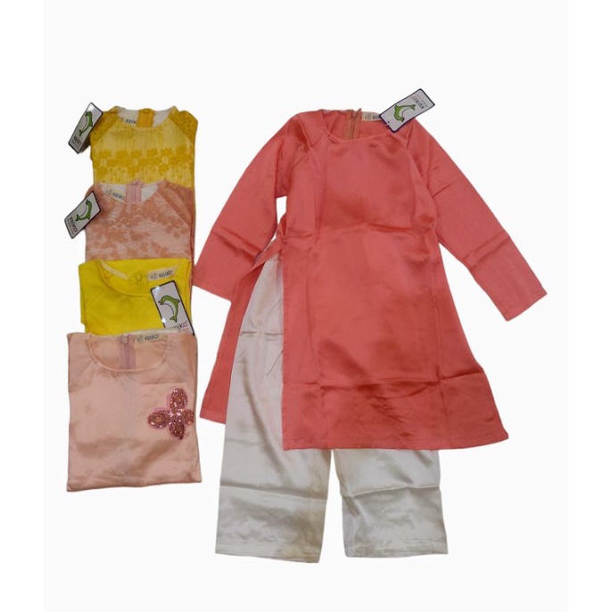 ÁO DÀI CÁCH TÂN BÉ GÁI ÁO VÀ QUẦN 12- 28 KG
