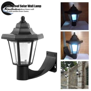 Đèn Led hình lục giác gắn tường chống nước sử dụng năng lượng mặt trời