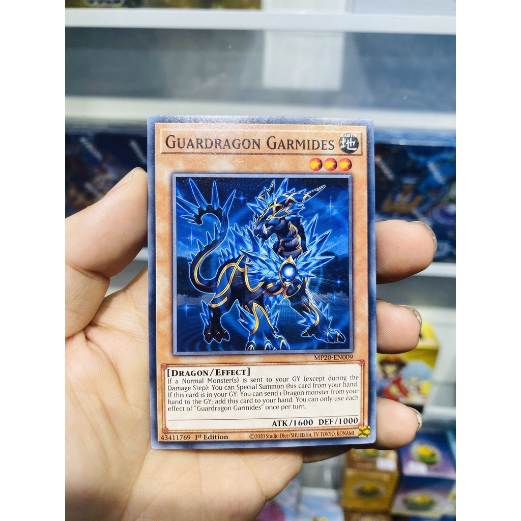 Thẻ bài YugiOh! Mã MP20-EN009 - Guardragon Garmides - Common - 1st Edition