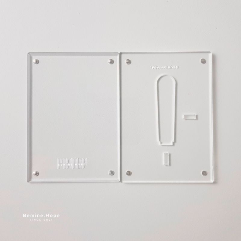 VStore - duyendo97  ACRYLIC PHOTO FRAME - KHUNG ẢNH NAM CHÂM ACRYLIC TRONG SUỐT TRƯNG BÀY CARD