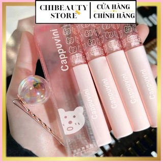Son bóng Cappuvini dưỡng môi mềm mịn không chì