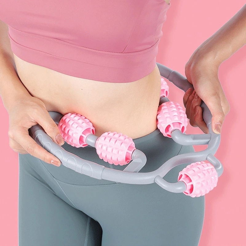 4 / 5 Bánh Xe Loại Mỏng Chân Không / 360 ° Con Lăn Mát Xa Cơ Bắp / Cổ Thư Giãn Đa Năng Tiện Dụng