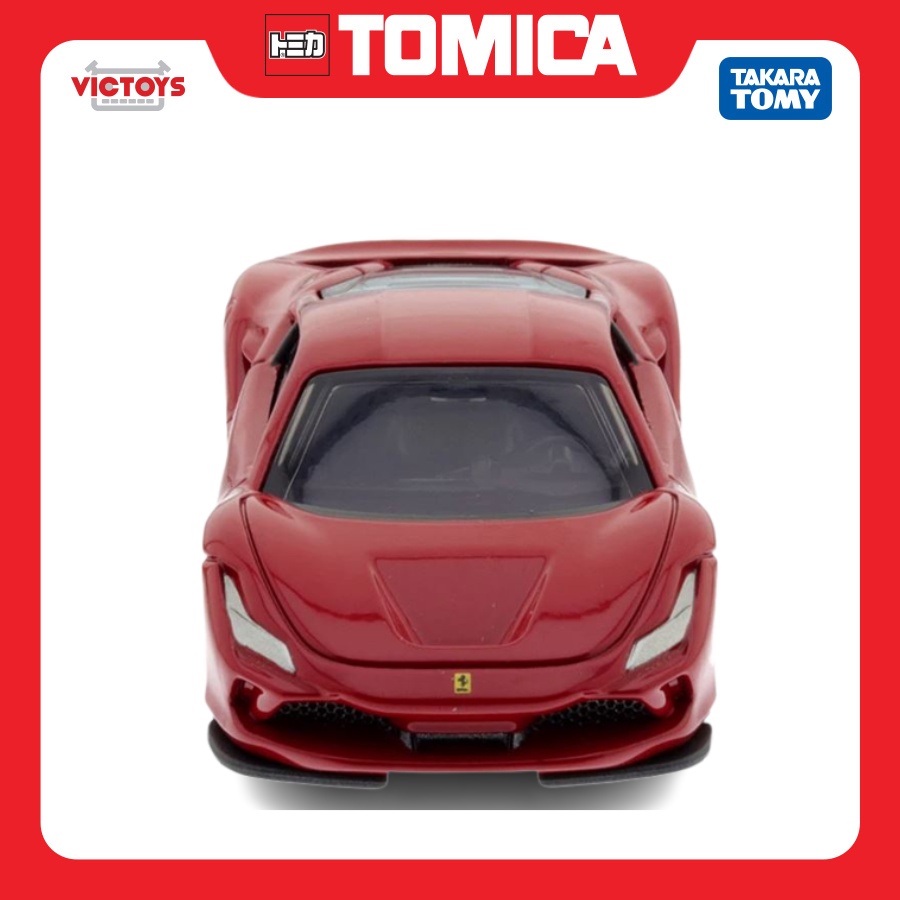 Xe mô hình Tomica Ferrari No.59 Ferrari F8 Tributo 1st 798354 Fullbox Chính Hãng Takara Tomy - Victoys